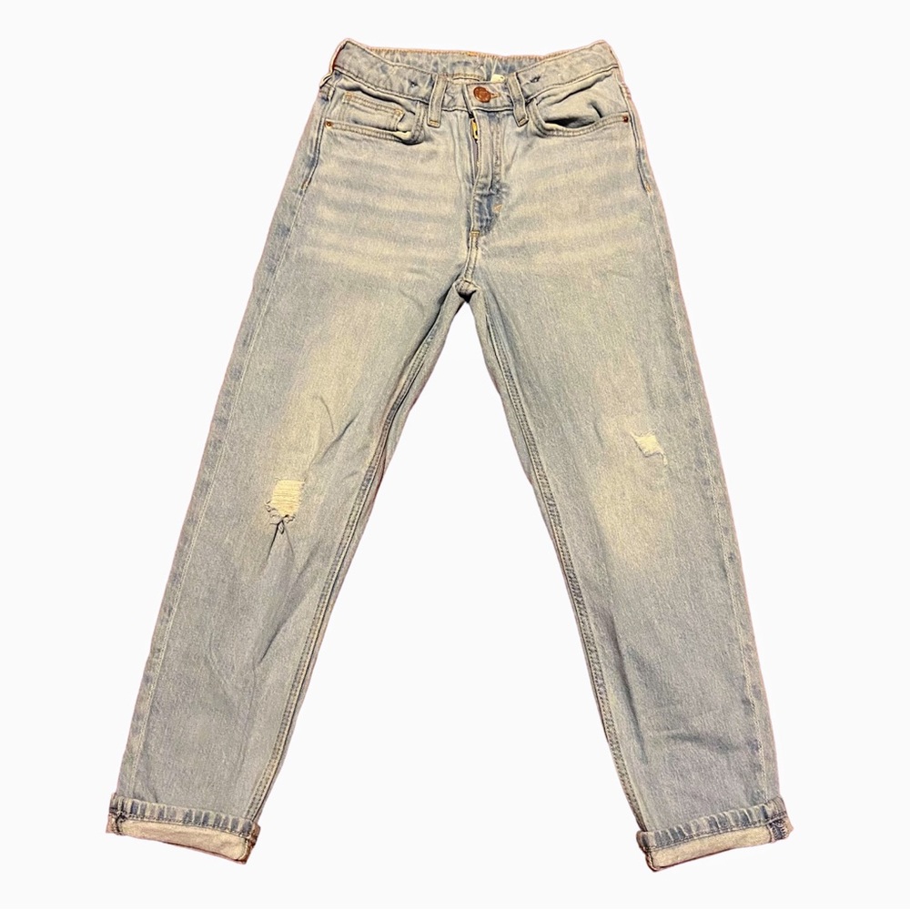 H&M Girls Relaxed Fit Jeans 7-8 years